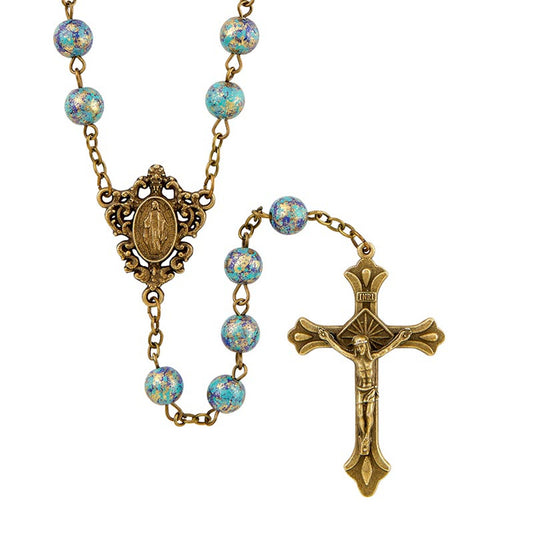 Sistine Collection - Sapphire Rosary