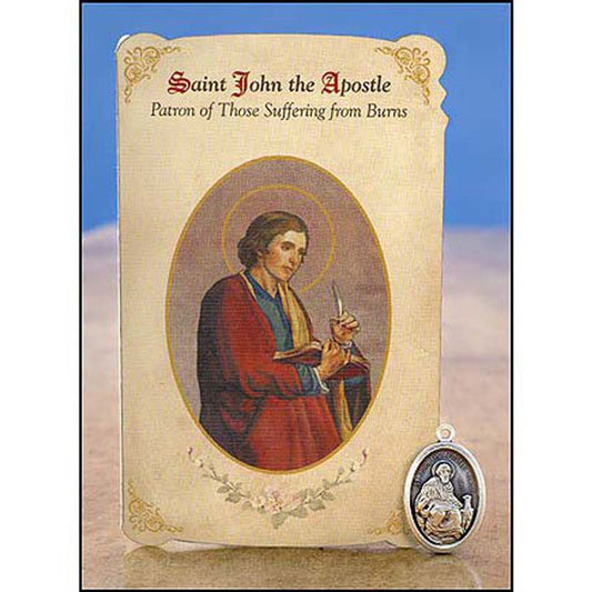 John Apostle Burns Healing Medal Set - 6/pk