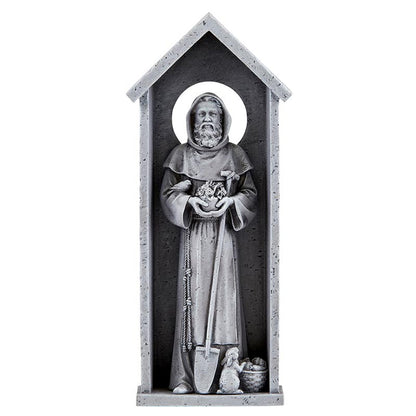 8.25" H Saint Fiacre Wall Plaque