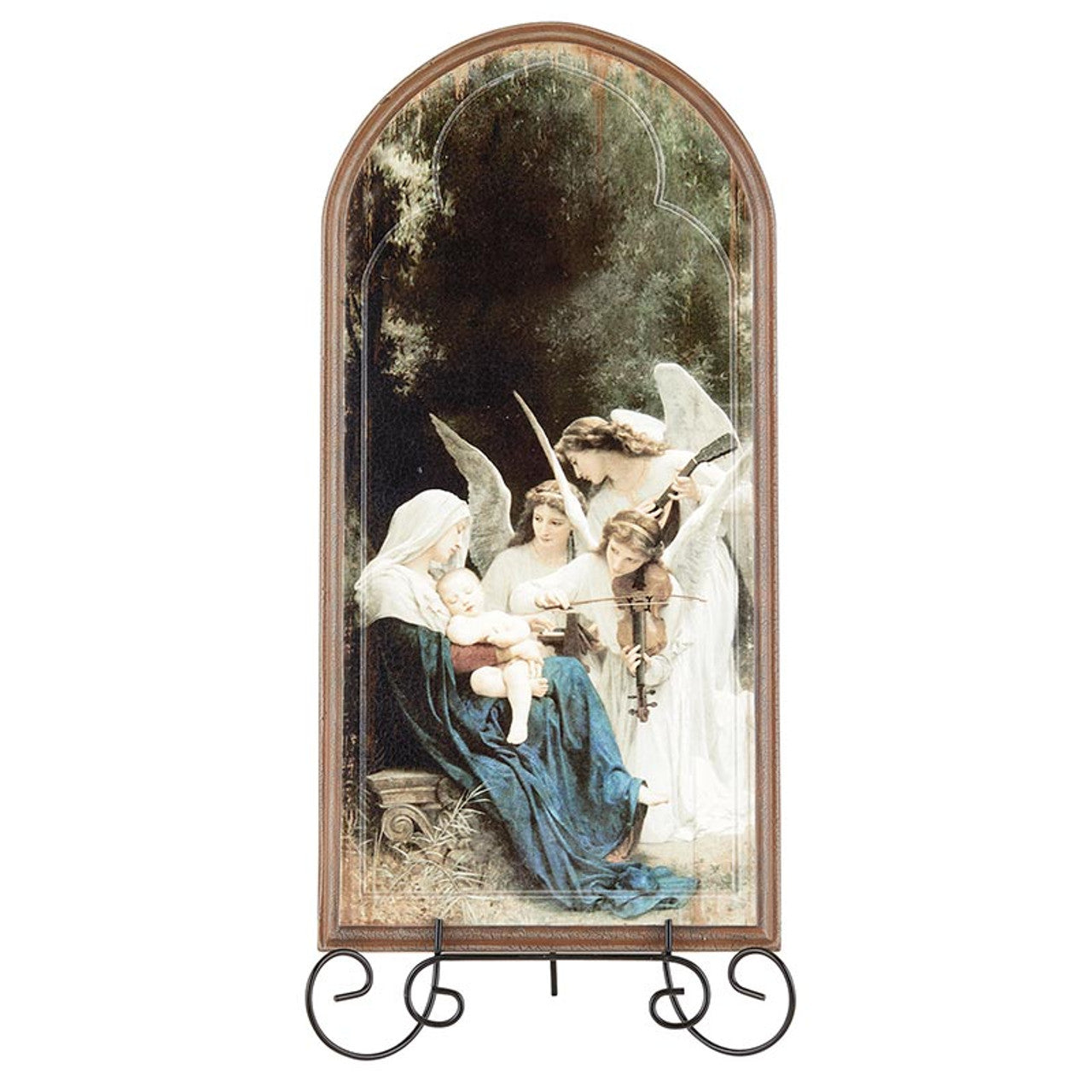 Arched Plaque - Song of Angels