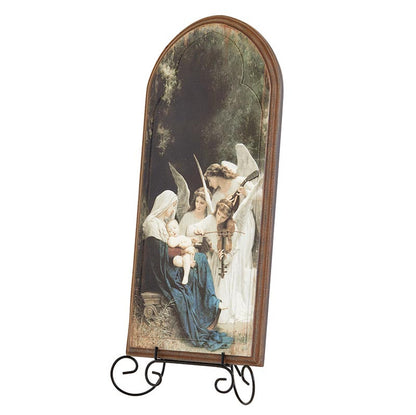 Arched Plaque - Song of Angels