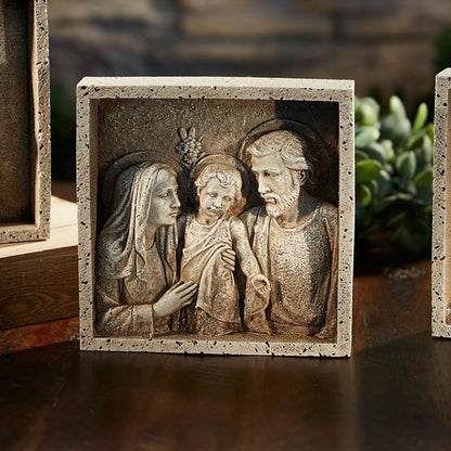 The Holy Family Plaque