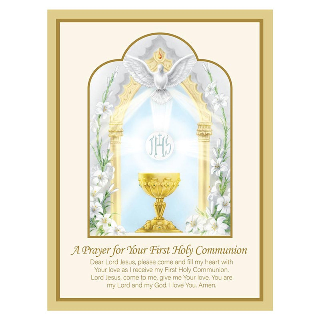 Pop Up Card - First Communion