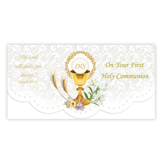 Money Holder Card - First Communion (N0303)