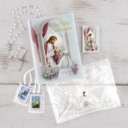 First Communion Wallet Set - Girls