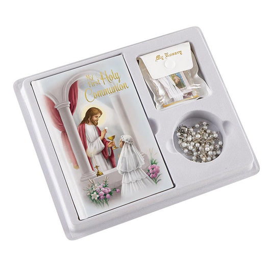 First Communion Boxed Set - Girls (N0412)