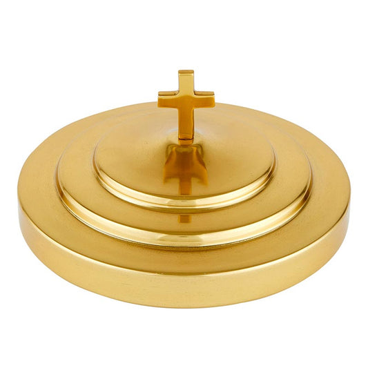 Brass-Tone Aluminum Small Communion Tray Cover