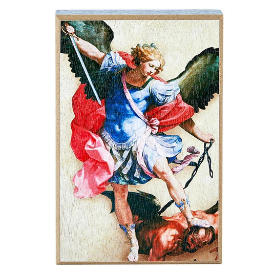 Saint Michael Box Sign