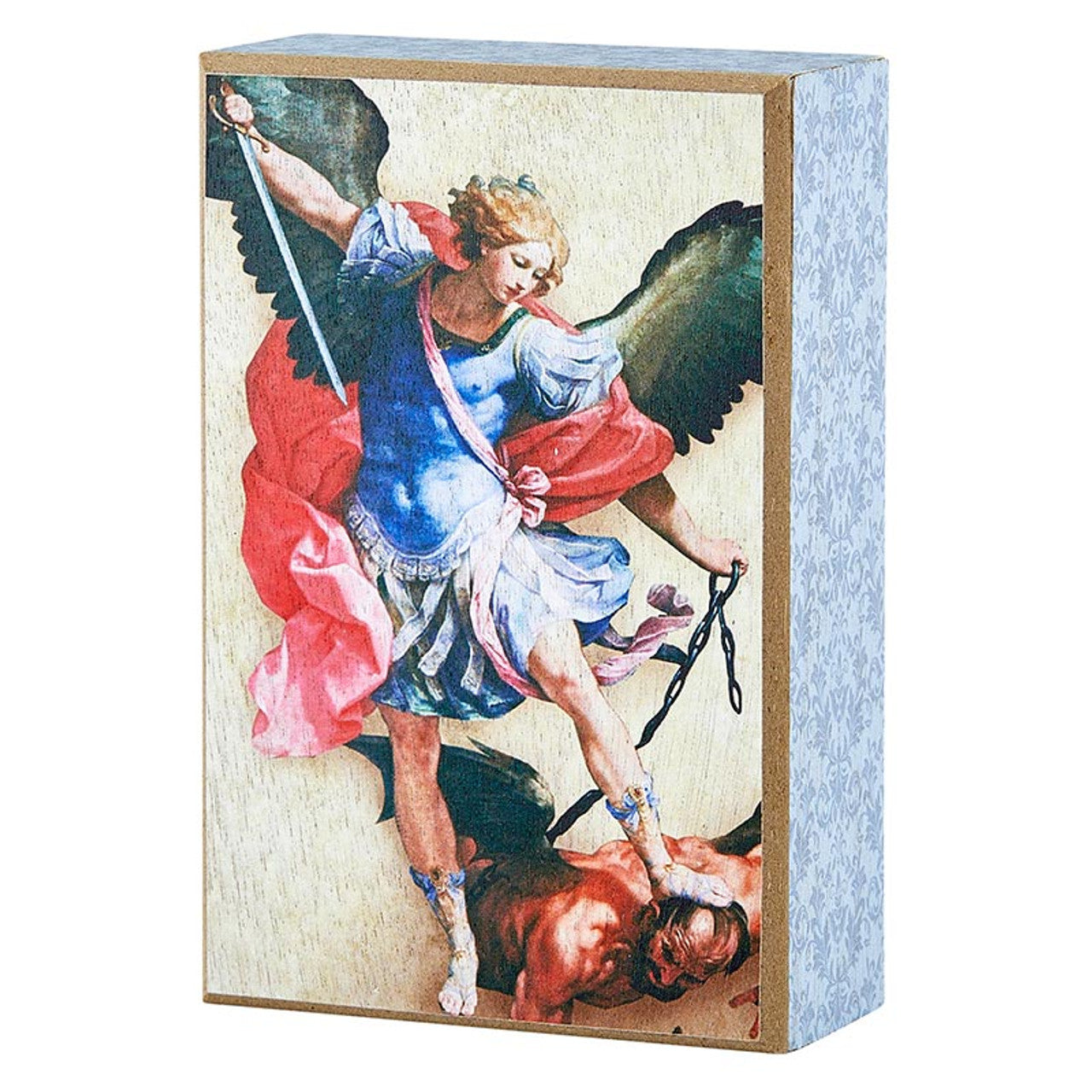 Saint Michael Box Sign