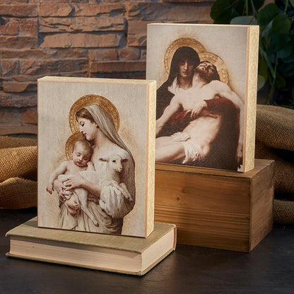 Pieta Box Sign