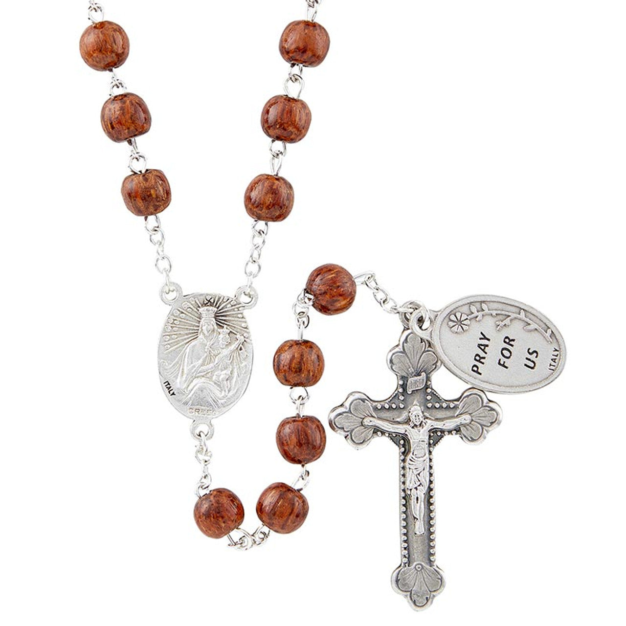 Coco Bead Rosary - Saint Joseph