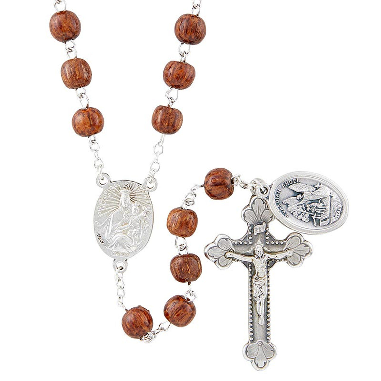 Coco Bead Rosary - Saint Michael