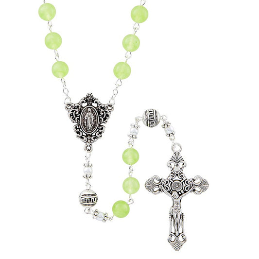 Amalfi Collection Rosary - Seafoam