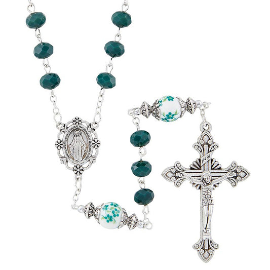 Florentine Collection Rosary - Green