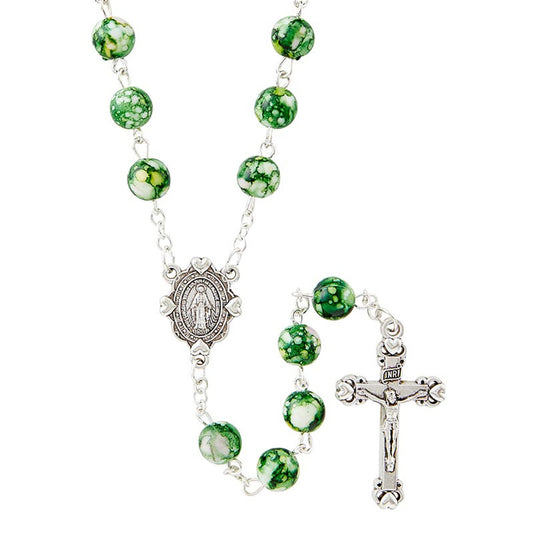 Campania Collection Rosary - Emerald