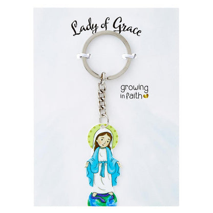 Our Lady Of Grace Keychain (N5187)