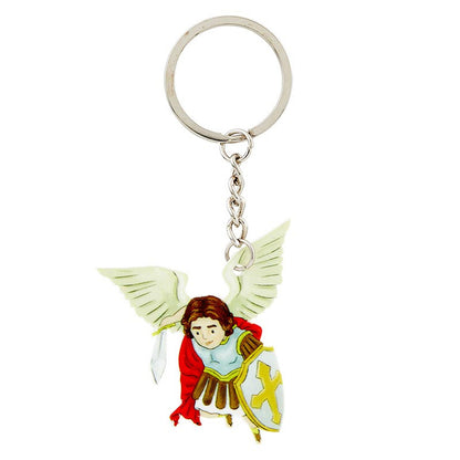 Saint Michael Keychain