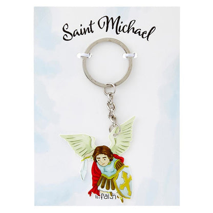 Saint Michael Keychain