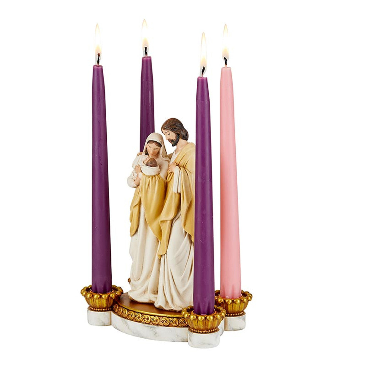 Holy Family Advent Candleholder (N5239)