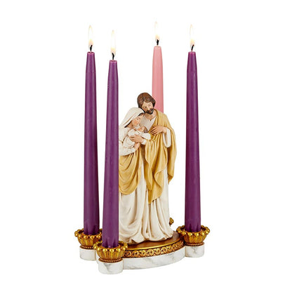 Holy Family Advent Candleholder (N5239)