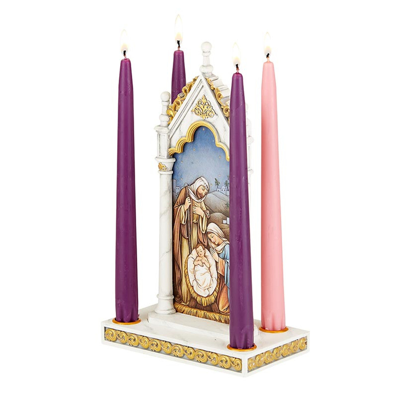 O Little Town Of Bethlehem Advent Candleholder