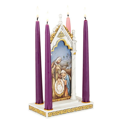 O Little Town Of Bethlehem Advent Candleholder