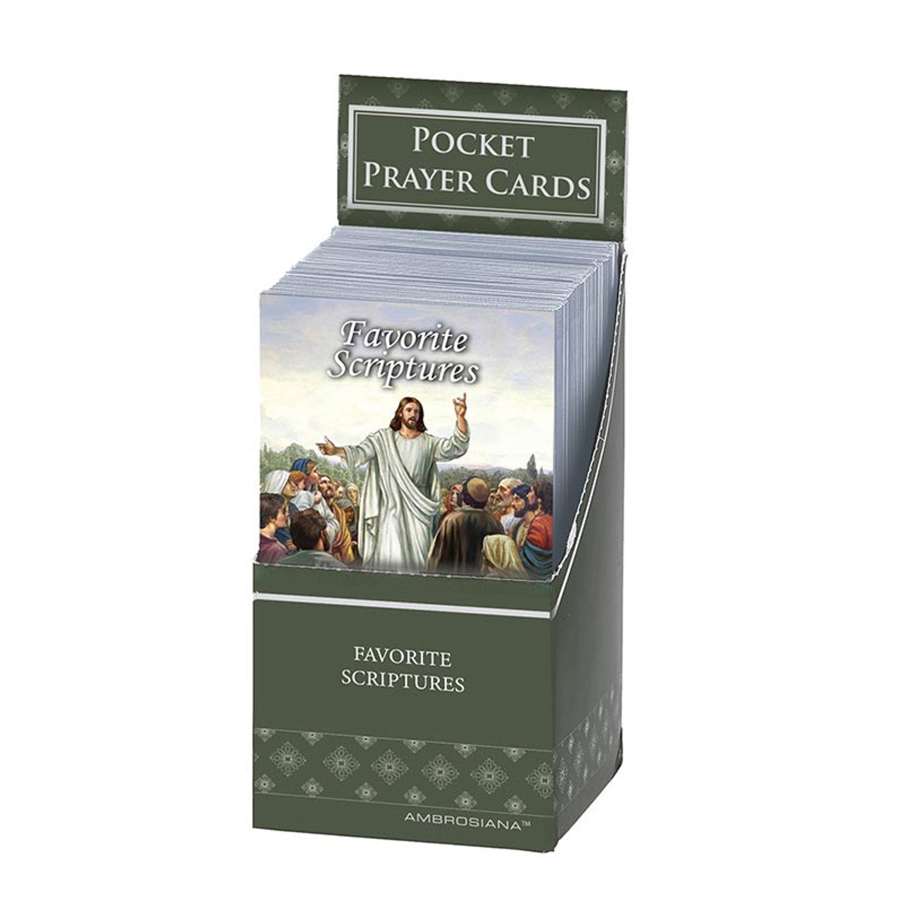 Trifold Cards Display - Favorite Scriptures - 48/pk