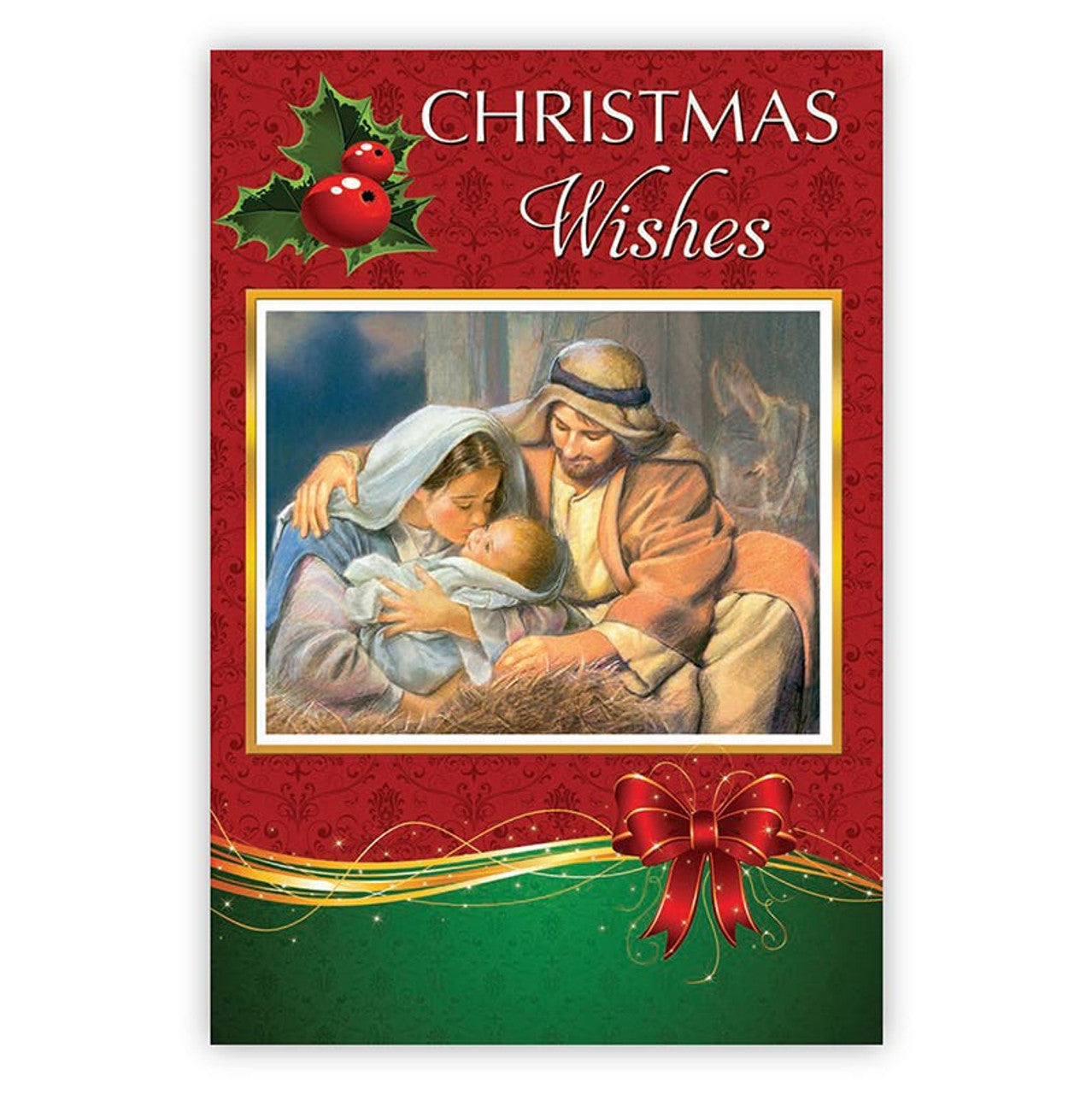 Boxed Christmas Cards - For Unto Us A Child Is Born (4 Asst) - 12 cards/bx