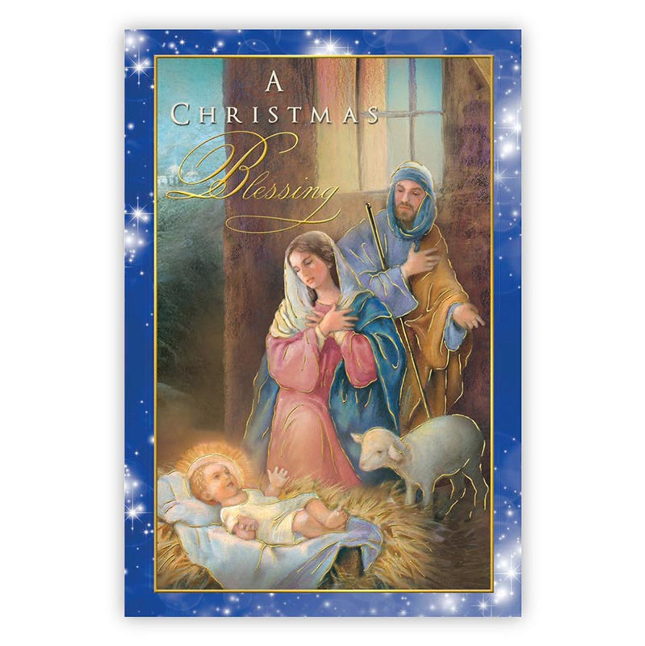 Boxed Christmas Cards - Holy Family (4 Asst) - 12 cards/bx