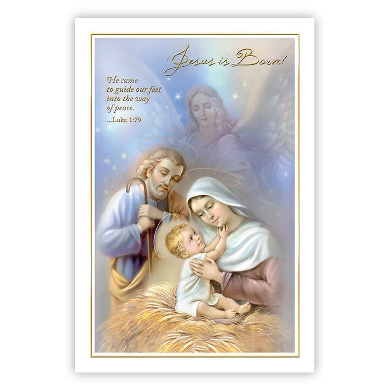 Boxed Christmas Cards - Holy Family (4 Asst) - 12 cards/bx