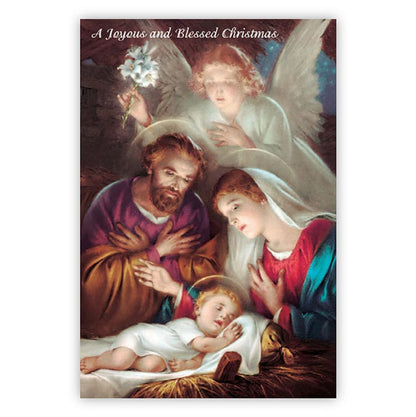 Boxed Christmas Cards - Nativity (4 Asst) - 12 cards/bx