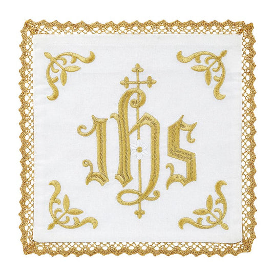 Embroidered IHS Chalice Pall