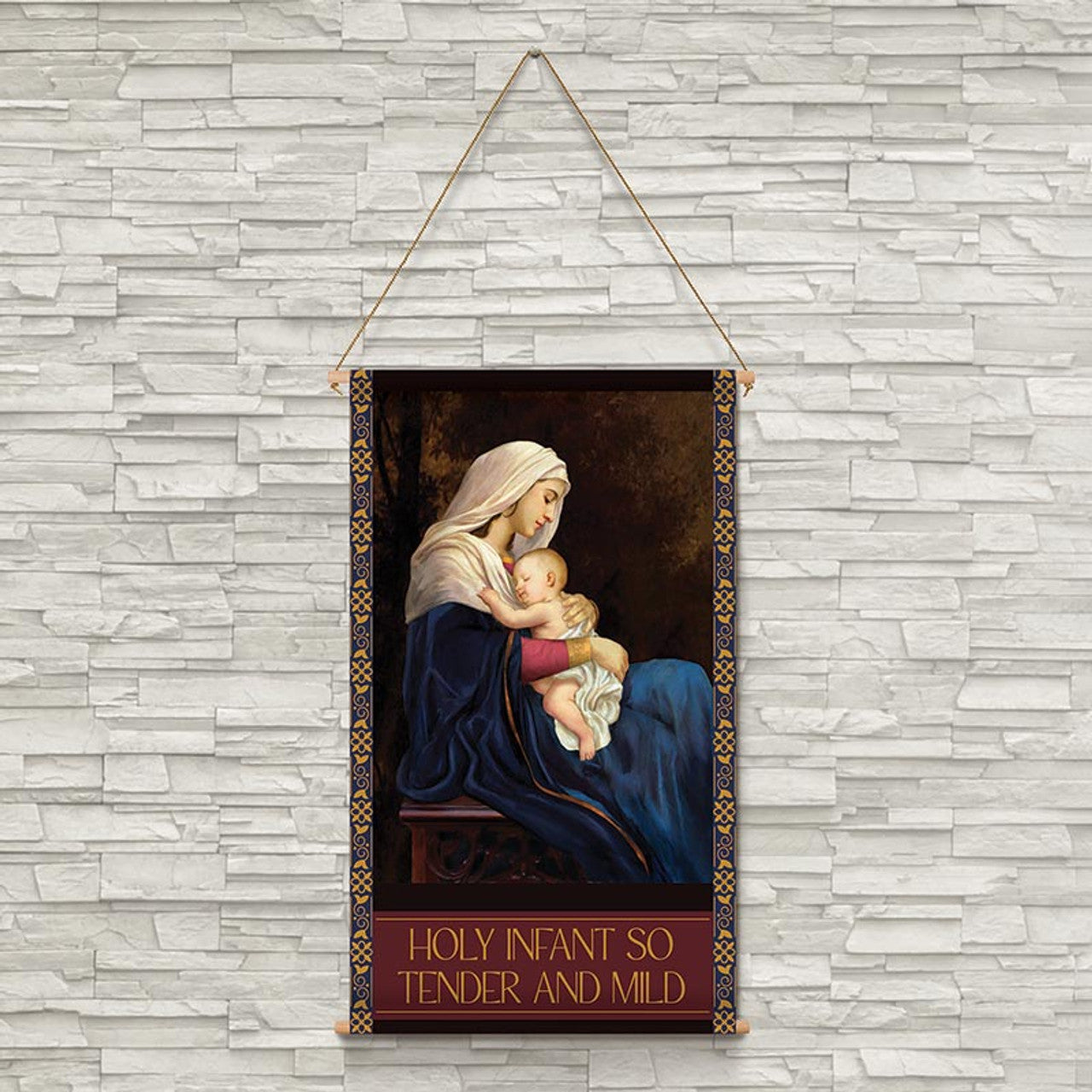 Giardino Series - Holy Infant So Tender and Mild Banner