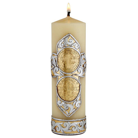 Devotional Candle - Saint Benedict (N7390)