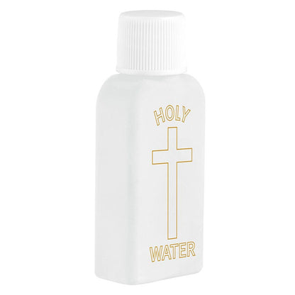 Holy Water Bottle with Holder - St. Benedict