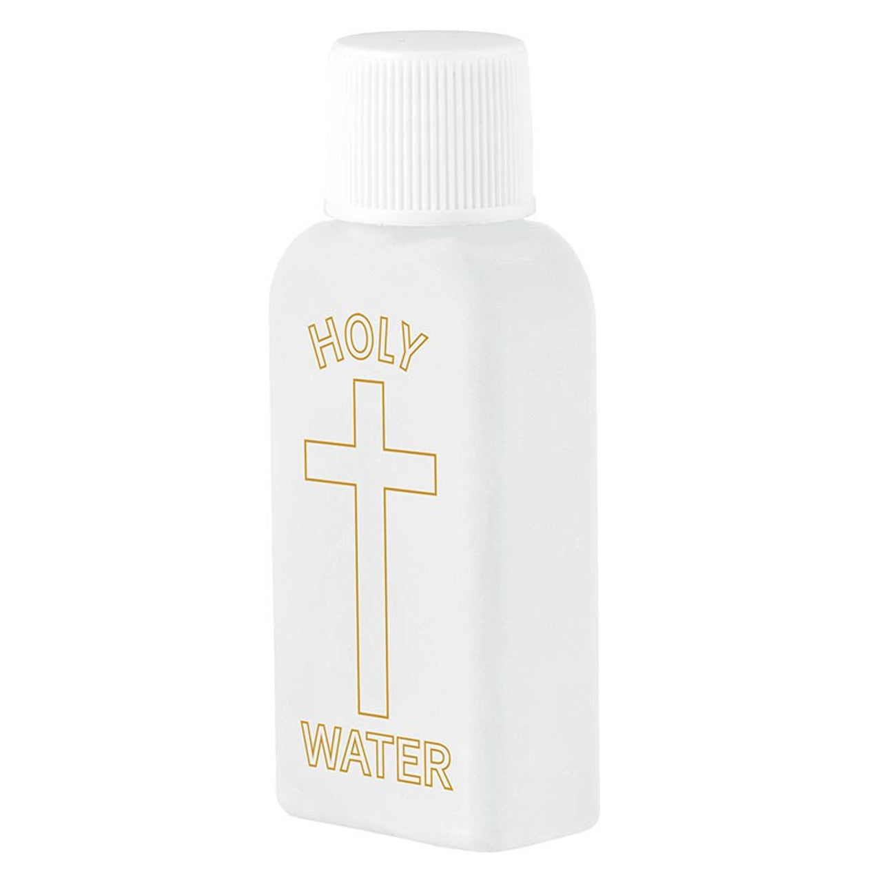 Holy Water Bottle with Holder - St. Benedict