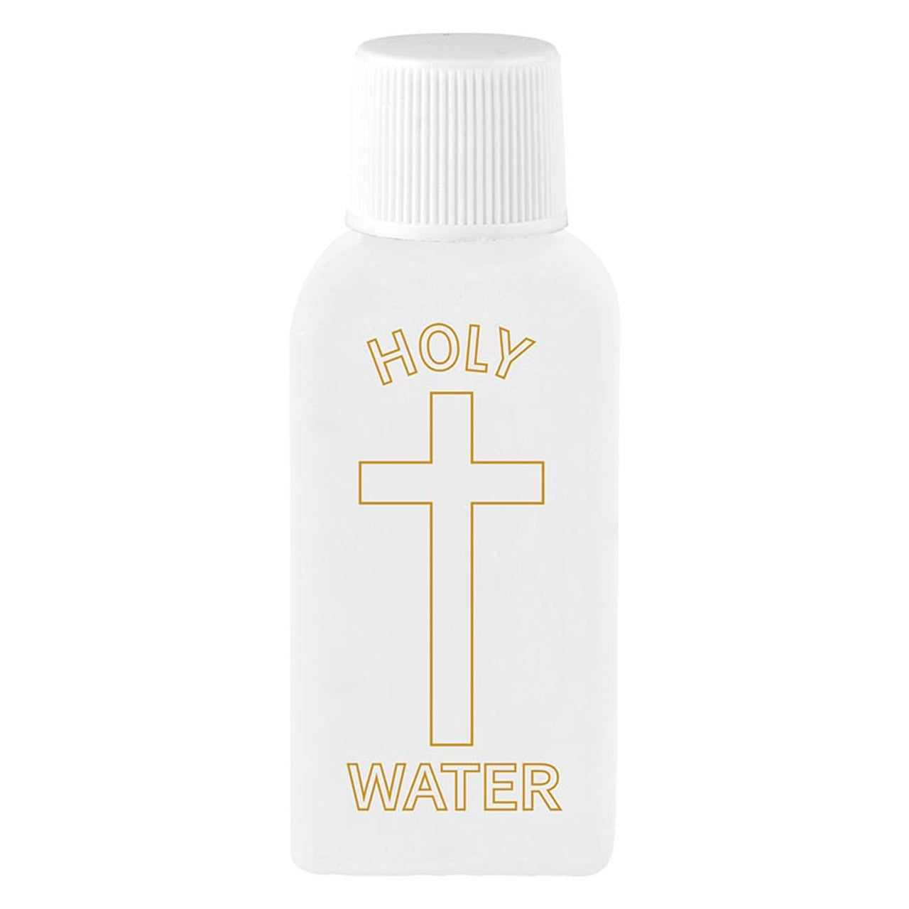 Holy Water Bottle with Holder - St. Benedict