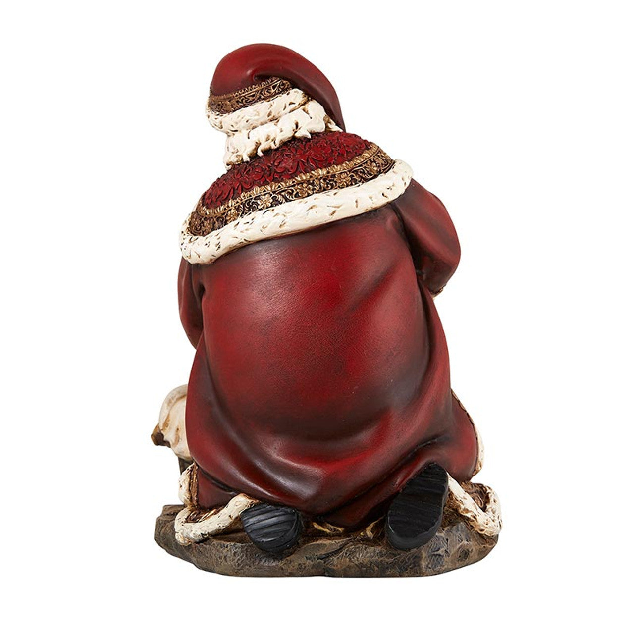 7" H Adoring Santa Figurine