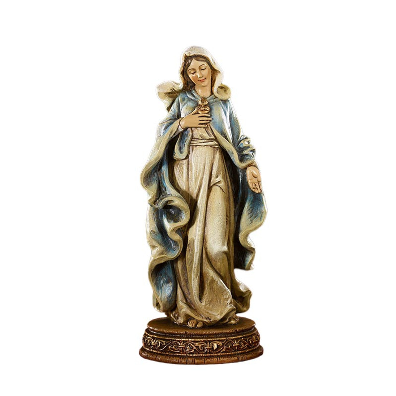 6" H Immaculate Heart Statue