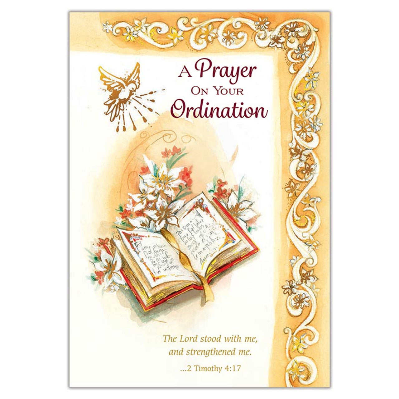 A Prayer on Your Ordination Card