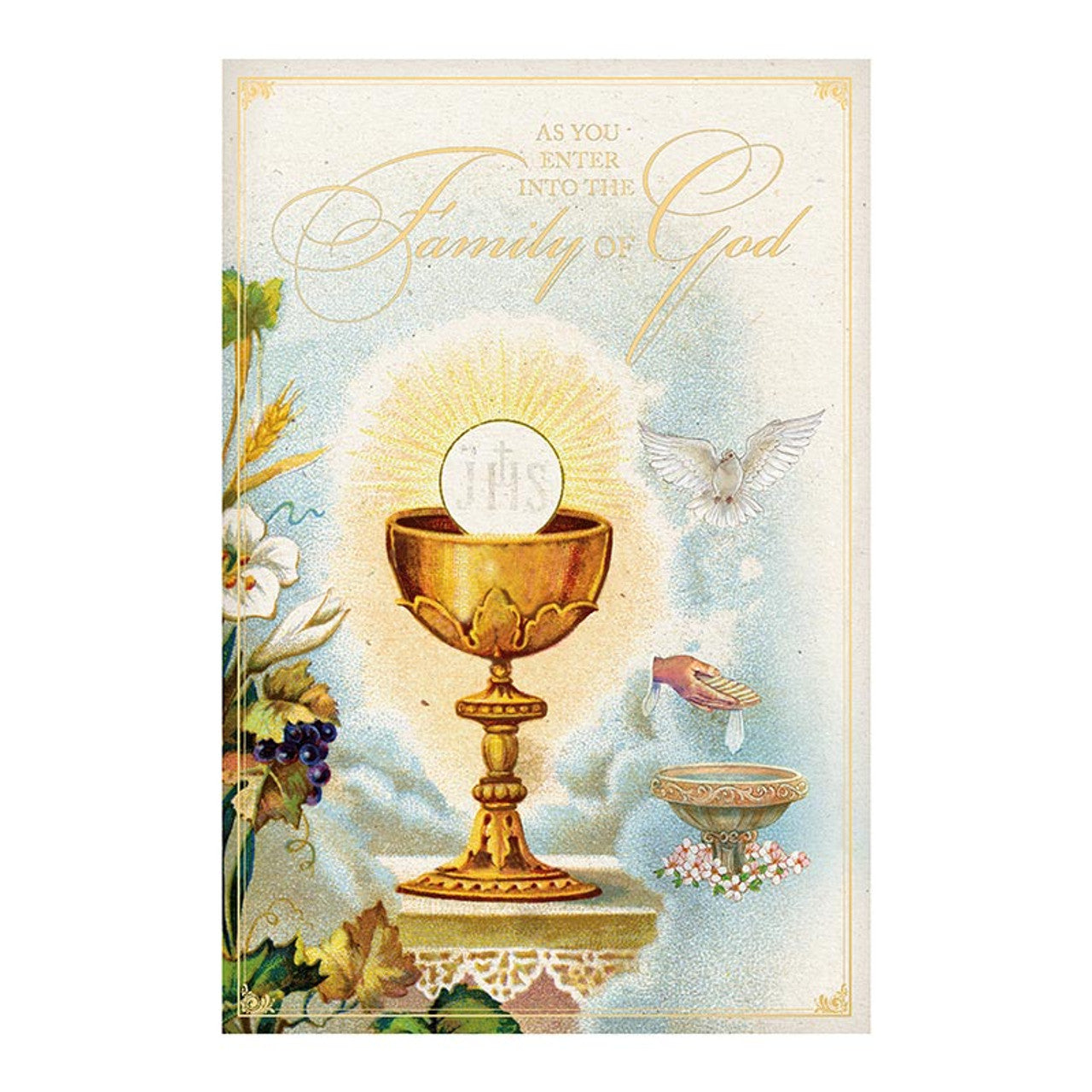 As You Enter Into the Family of God - RCIA Card