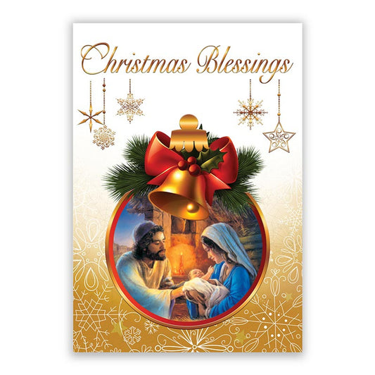 Christmas Blessings Ornament Christmas Card