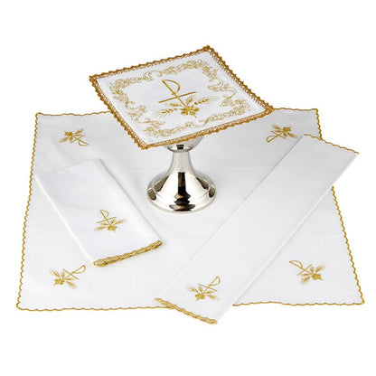 Chi Rho Altar Cotton Gift Set