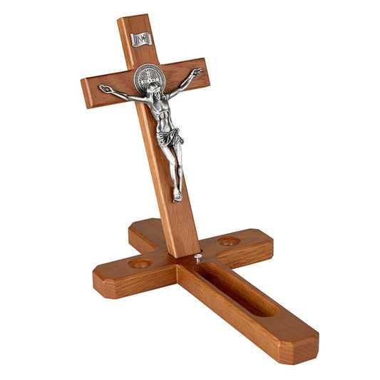 Saint Benedict Sick Call Crucifix Set