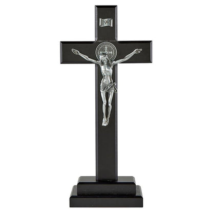 Saint Benedict Standing Crucifix