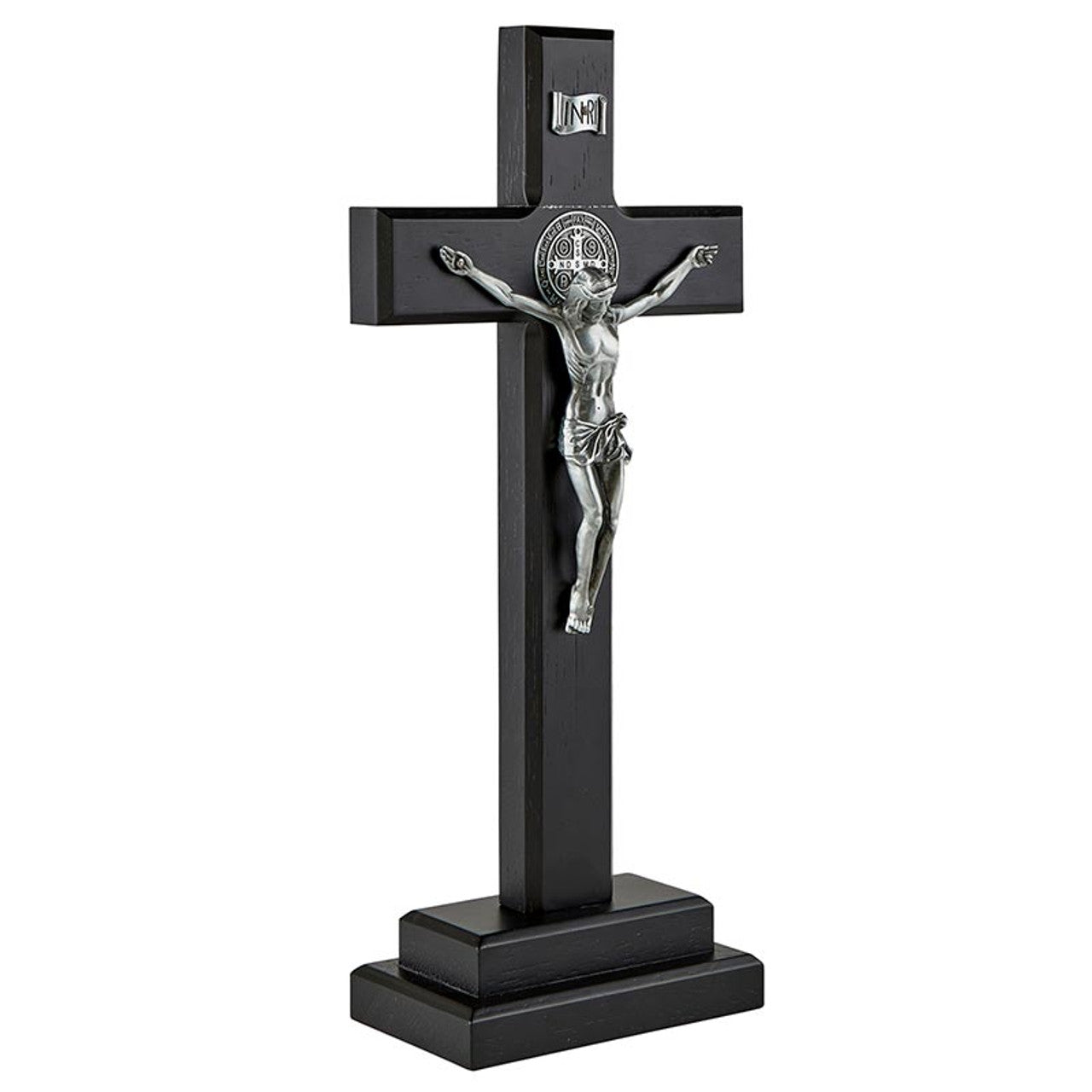 Saint Benedict Standing Crucifix