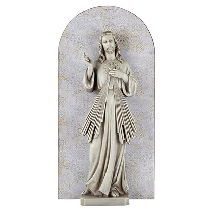 Divine Mercy Garden Wall Plaque