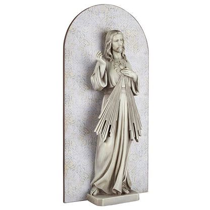 Divine Mercy Garden Wall Plaque