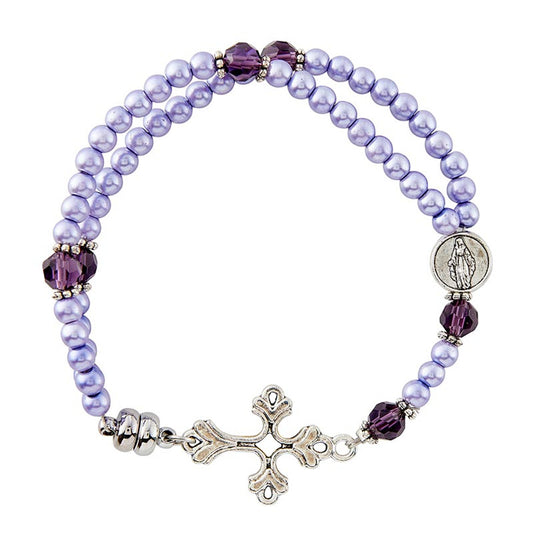 Lavender Beaded Prayerlet