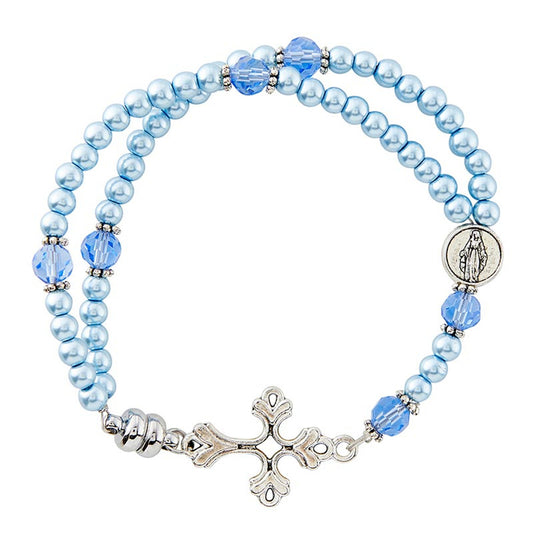 Light Blue Beaded Prayerlet